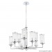 Подвесная люстра Crystal Lux Gloria SP9 Chrome