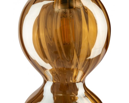 Подвесной светильник Crystal Lux Iris SP1 B Amber