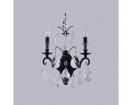 Бра Crystal Lux Magnifico AP2 Black/Transparent Бра Crystal Lux Magnifico AP2 Black/Transparent