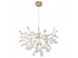 Подвесная люстра Crystal Lux Evita SP63 Gold/Transparent