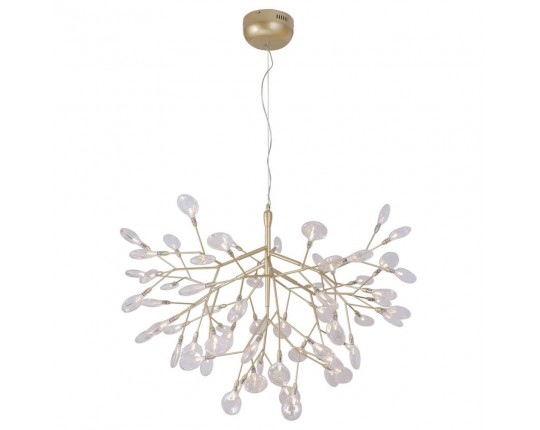 Подвесная люстра Crystal Lux Evita SP63 Gold/Transparent Подвесная люстра Crystal Lux Evita SP63 Gold/Transparent