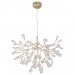 Подвесная люстра Crystal Lux Evita SP63 Gold/Transparent Подвесная люстра Crystal Lux Evita SP63 Gold/Transparent