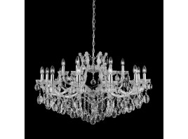 Подвесная люстра Crystal Lux Hollywood SP12+6 Chrome