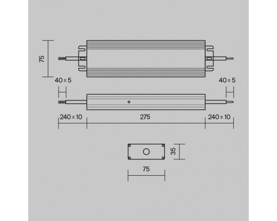 Блок питания Maytoni PSL008-250W-48V-IP67