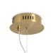Подвесной светодиодный светильник Freya Grail FR6183PL-L4BS