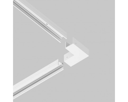 Коннектор угловой Maytoni Outdoor для профиля Elasity IP O-TR001-AC90-W Коннектор угловой Maytoni Outdoor для профиля Elasity IP O-TR001-AC90-W