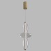Подвесной светодиодный светильник Crystal Lux Quasar SP14W Led Transparent