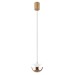 Подвесной светодиодный светильник Crystal Lux Astra SP Led Gold