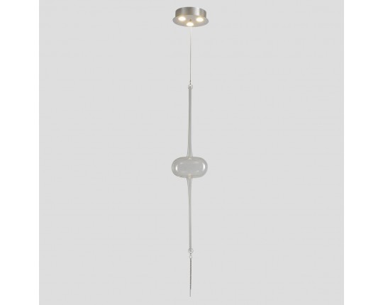Подвесной светильник Crystal Lux GLASS SP3W LED CHROME