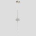 Подвесной светильник Crystal Lux GLASS SP3W LED CHROME