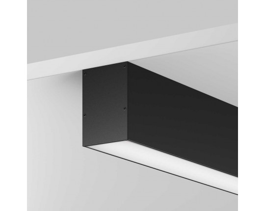 Алюминиевый профиль накладной-подвесной 50х70 (Черный, 2 м), ALM-5070-B-2M Maytoni Led Strip 633017