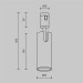 Трековый светильник  Maytoni Technical Focus Led TR144-1-12W3K-W-BS