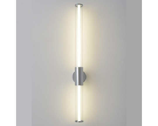 Настенный светодиодный светильник Crystal Lux Lineup AP18W Led Chrome