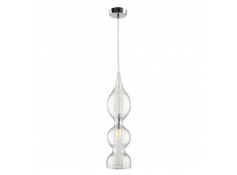 Подвесной светильник Crystal Lux Iris SP1 B Transparent