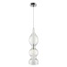 Подвесной светильник Crystal Lux Iris SP1 B Transparent