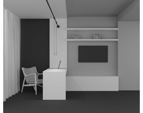 Трековый подвесной светильник Maytoni Technical TR168-1-7W3K-M-BS