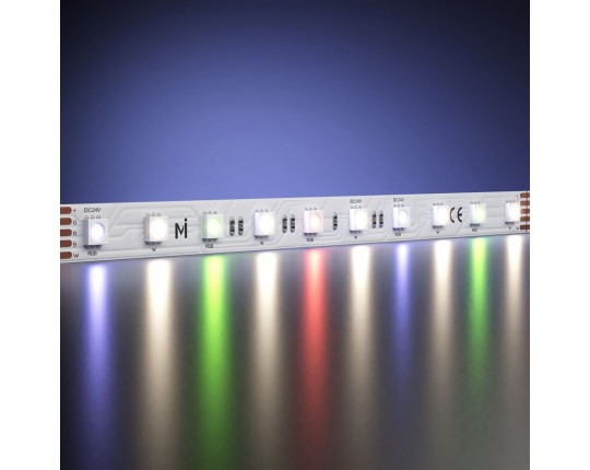 Светодиодная лента Maytoni 14,4W/m 60LED/m 5050SMD дневной белый + RGB 5M 201133