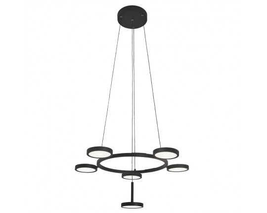 Подвесная светодиодная люстра Crystal Lux CLT 027C6 D700 BL