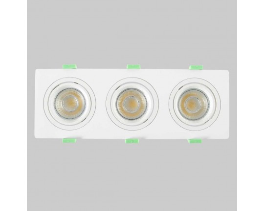 Встраиваемый светильник Crystal Lux CLT 002C3 WH V2 Встраиваемый светильник Crystal Lux CLT 002C3 WH V2