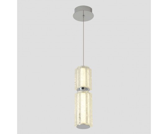 Подвесной светильник Crystal Lux ANTIQUE SP23W LED CHROME Подвесной светильник Crystal Lux ANTIQUE SP23W LED CHROME