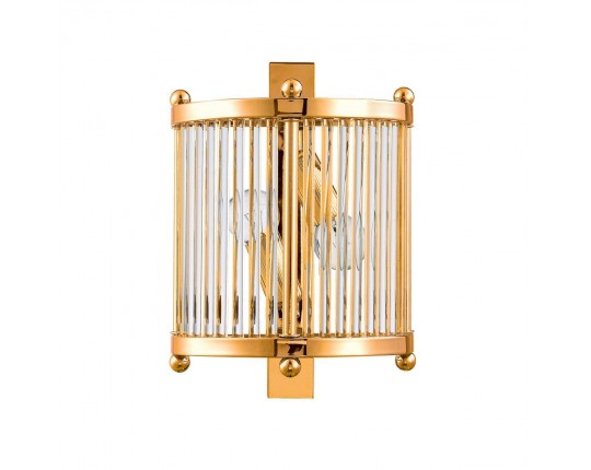 Настенный светильник Crystal Lux Tadeo AP2 Gold/Transparente