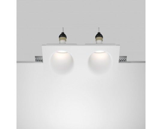 Встраиваемый светильник Maytoni Technical Gyps Modern DL002-WW-02-W