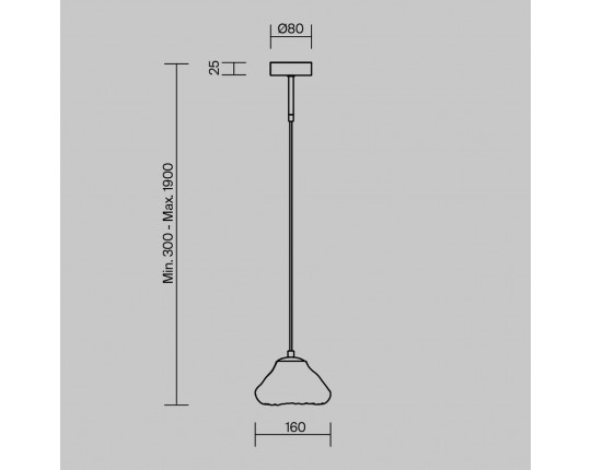 Подвесной светильник Freya Eatery FR5488PL-01CH