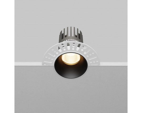 Встраиваемый светильник Maytoni Technical Downlight Dip DL119-10W-3K-TRS-B