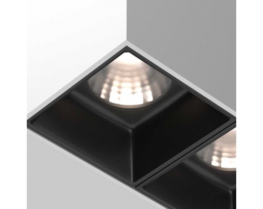 Потолочный светодиодный светильник Maytoni Technical Alfa Led C065CL-02-L12W4K-W