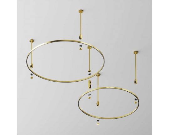 Шинопровод Maytoni Technical Flarity Busbar TRX154-R-D800-BS Шинопровод Maytoni Technical Flarity Busbar TRX154-R-D800-BS