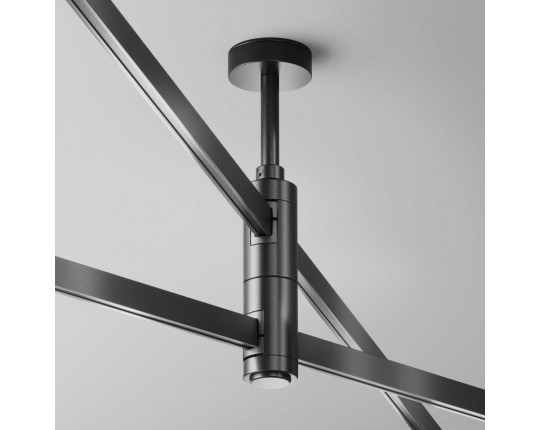 Крепление потолочное Maytoni Technical Accessories for tracks Flarity TRA156C-D1-B