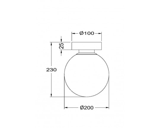 Настенный светильник Maytoni Basic form MOD321WL-01B1