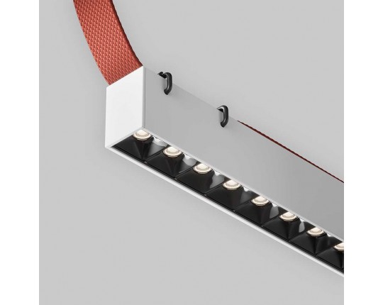 Подвесной светодиодный светильник Maytoni Technical Pendant system Parity Points TR128B-24W4K-M-W