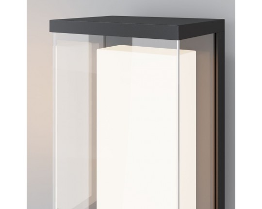Уличный настенный светодиодный светильник Maytoni Baker Street O021WL-L10B3K