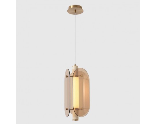 Подвесной светильник Crystal Lux AMARILLO SP18W LED BRASS
