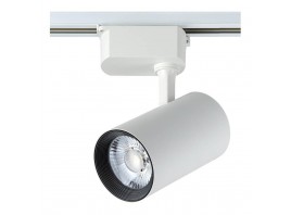 Трековый светильник однофазный Crystal Lux CLT 0.31 006 30W WH