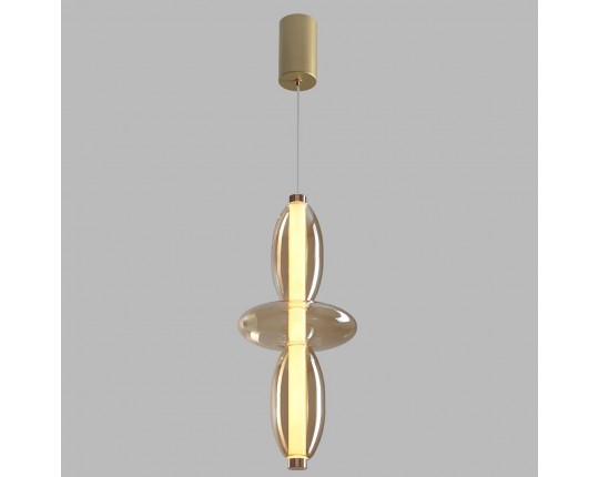 Подвесной светодиодный светильник Crystal Lux Quasar SP14W Led Amber