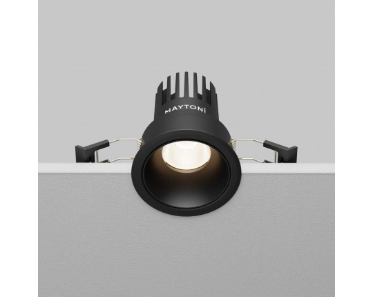 Встраиваемый светильник Maytoni Technical Dip DL115-10W-4K-B
