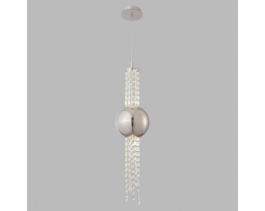Подвесной светодиодный светильник Crystal Lux Navajo SP3W Led Chrome