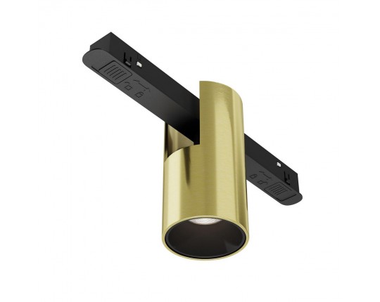 Трековый светодиодный светильник Maytoni Technical Magnetic Exility Alfa TR122-2-7W4K-BS Трековый светодиодный светильник Maytoni Technical Magnetic Exility Alfa TR122-2-7W4K-BS