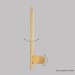 Настенный светодиодный светильник Crystal Lux Twist CLT 058W1 GO