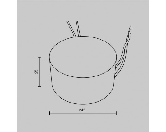 Блок питания Maytoni Technical Triac 23-40V 12W IP20 0,3A PSL-TR40-300mA