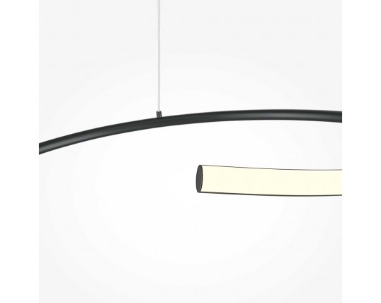 Подвесной светодиодный светильник Maytoni Curve MOD242PL-L33BK