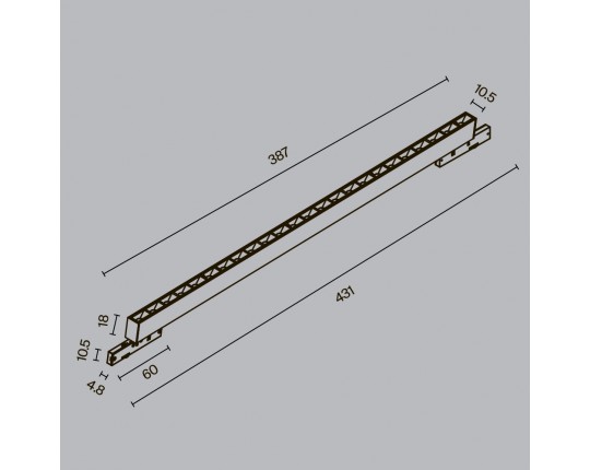 Трековый светильник Maytoni Technical TR193-1-20W4K-M-B