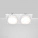 Встраиваемый светильник Maytoni Technical Hoop DL086-02-GX53-SQ-W