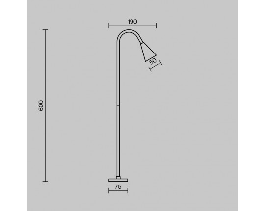 Ландшафтный светильник Maytoni Outdoor O531FL-L3B3K