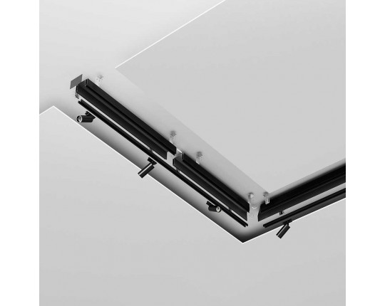 Профиль ниши скрытого монтажа для ГКЛ потолка Maytoni Technical ALM-11681-PL-B-2M