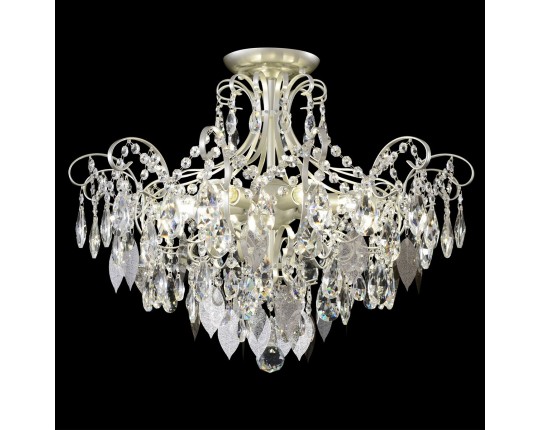 Потолочная люстра Crystal Lux Esmiralda PL6 Silver