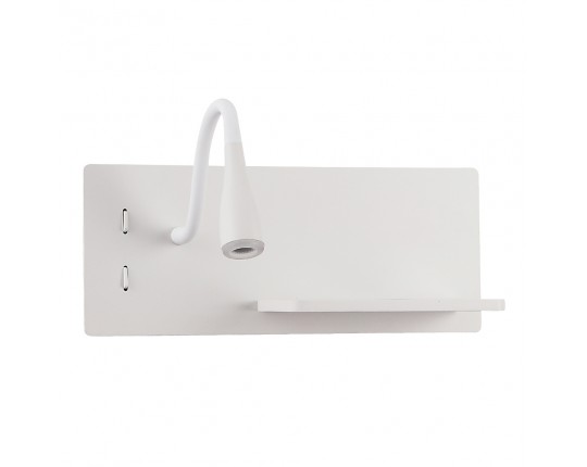 Бра Crystal Lux ELQI AP11W LED WH