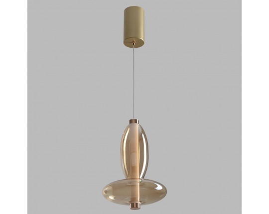 Подвесной светодиодный светильник Crystal Lux Quasar SP7W Led Amber